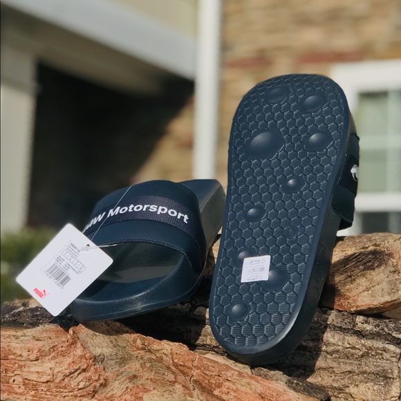 NWT🚘Puma x BMW MMS Leadcat Edition Slides - Picture 5 of 8